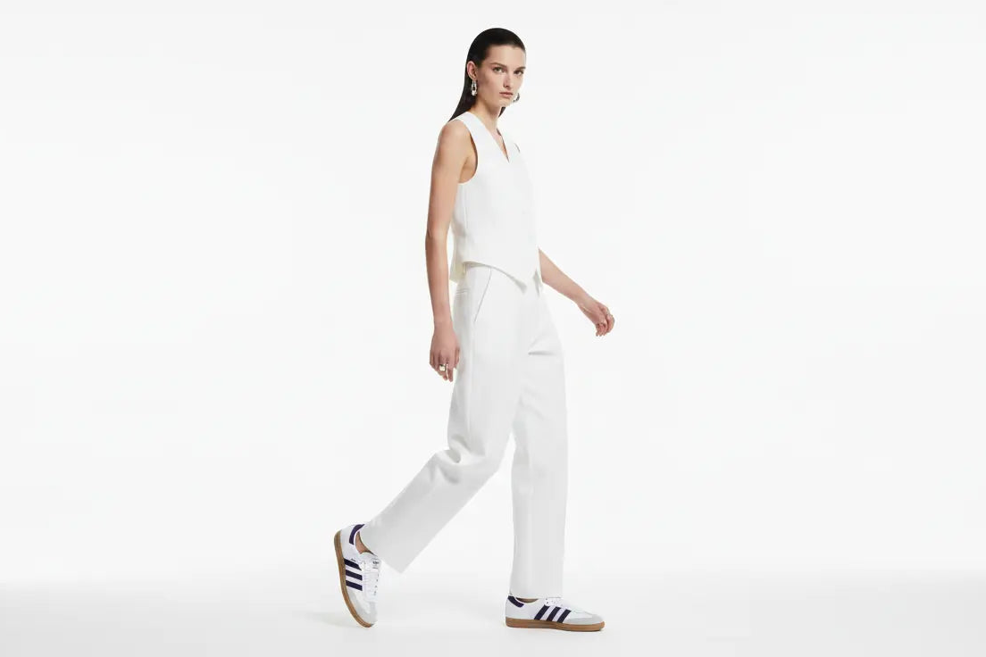 Adidas Originals Samba OG Women’s Sneakers – Cloud White/Alumina/Aurora Plum Adidas Originals