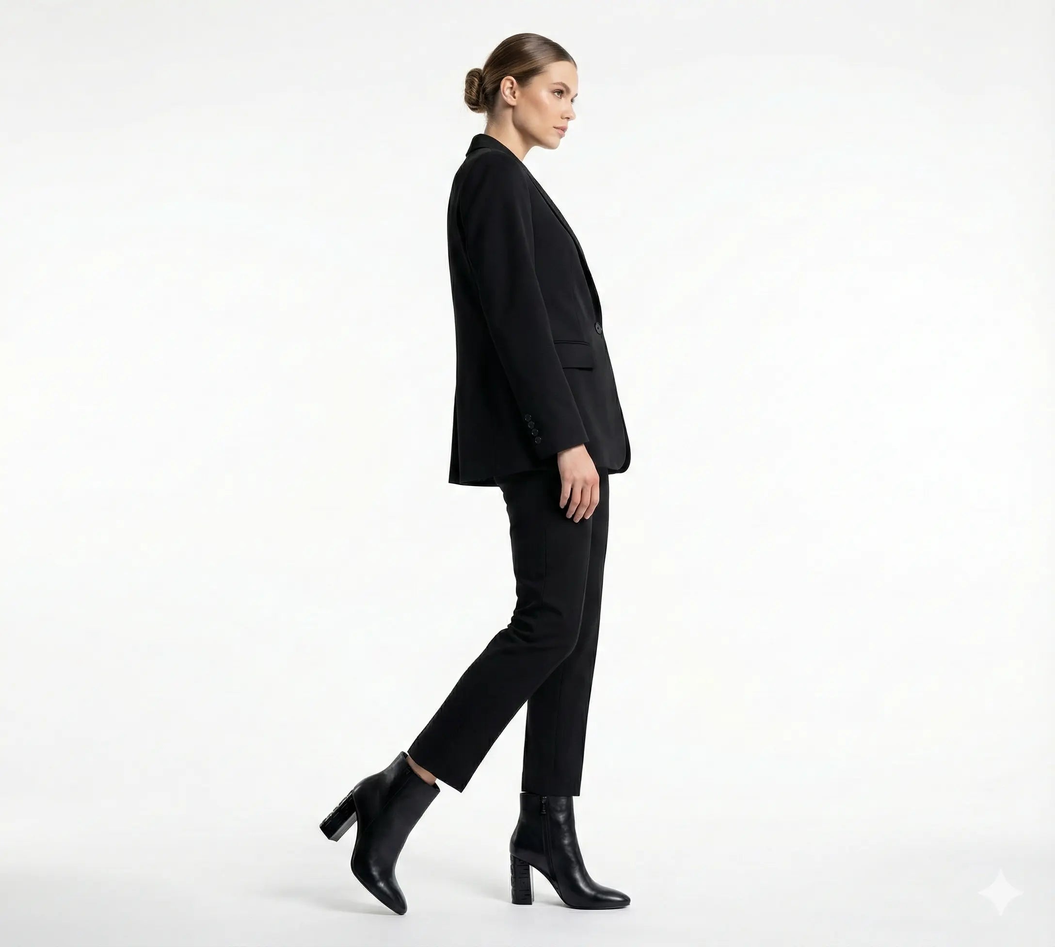 Guess Women's Lariah Black Ankle Boots Guess