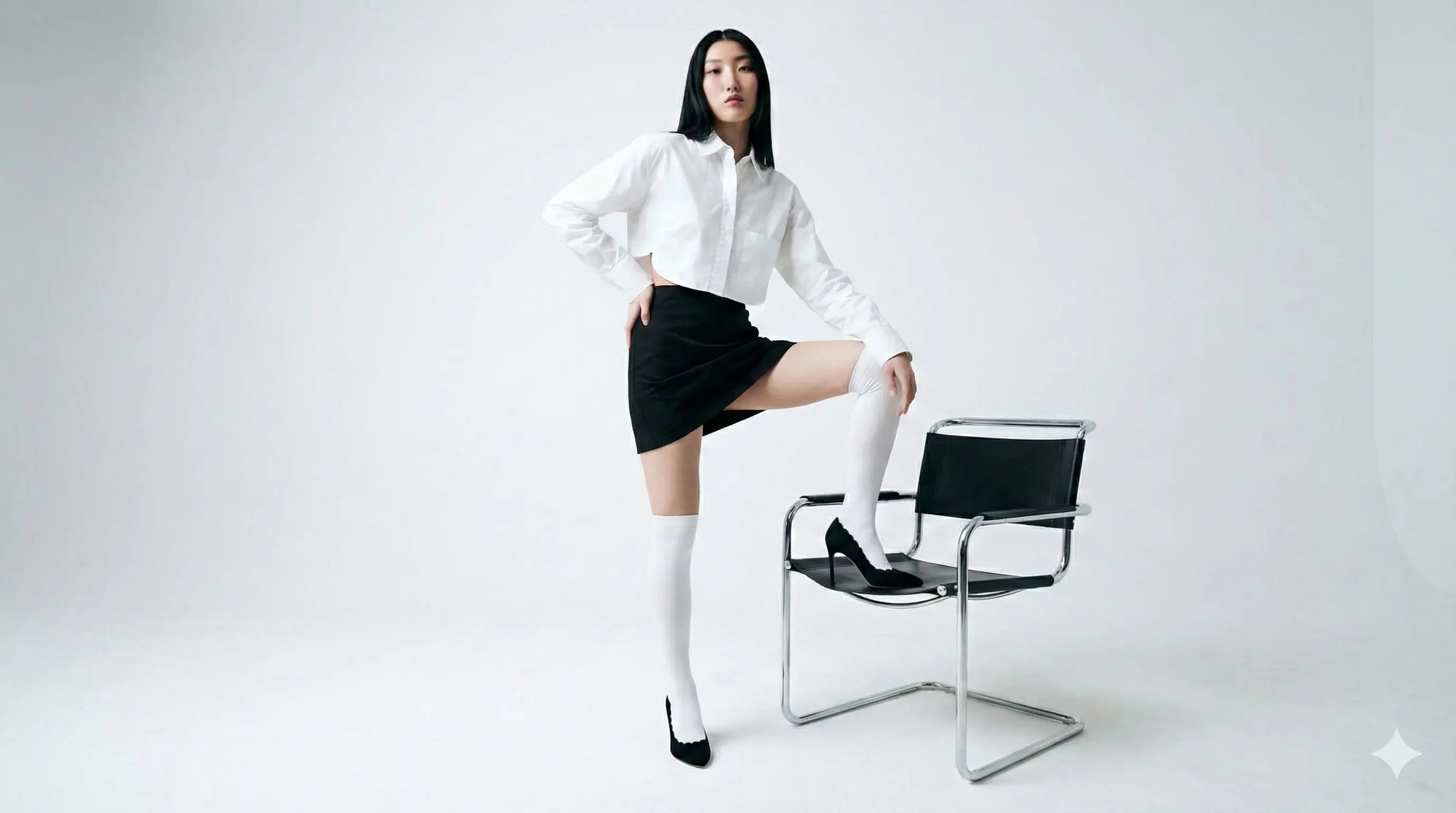 Giuseppe Zanotti Women's Black Suede 'Marjorie' Ruffle Pumps Giuseppe Zanotti