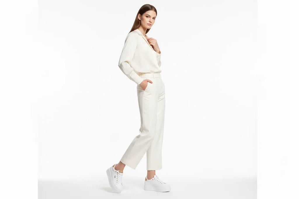 Alviero Martini Prima Classe Women’s Classic Synthetic Sneakers – White Alviero Martini Prima Classe